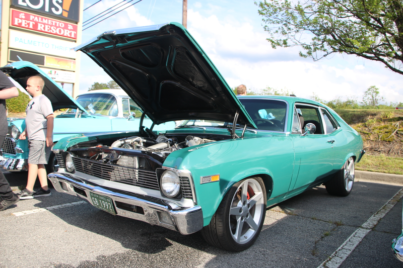 Illustration for article titled Took the Boomer Special to a Chevy Club Cruise In